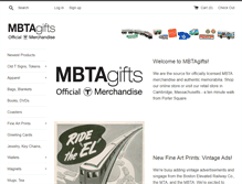 Tablet Screenshot of mbtagifts.com